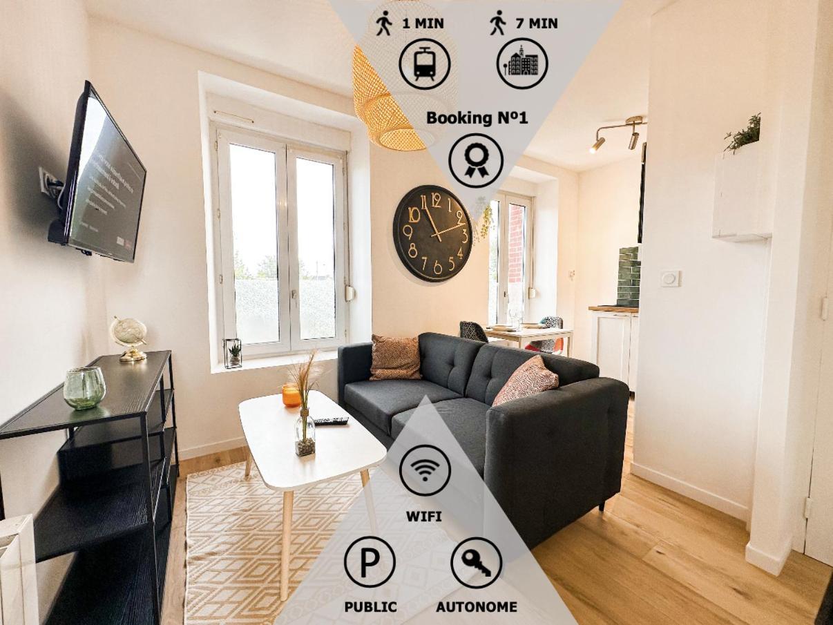 New: Agreable & Lumineux *Gare* Apartment Guingamp Exterior photo