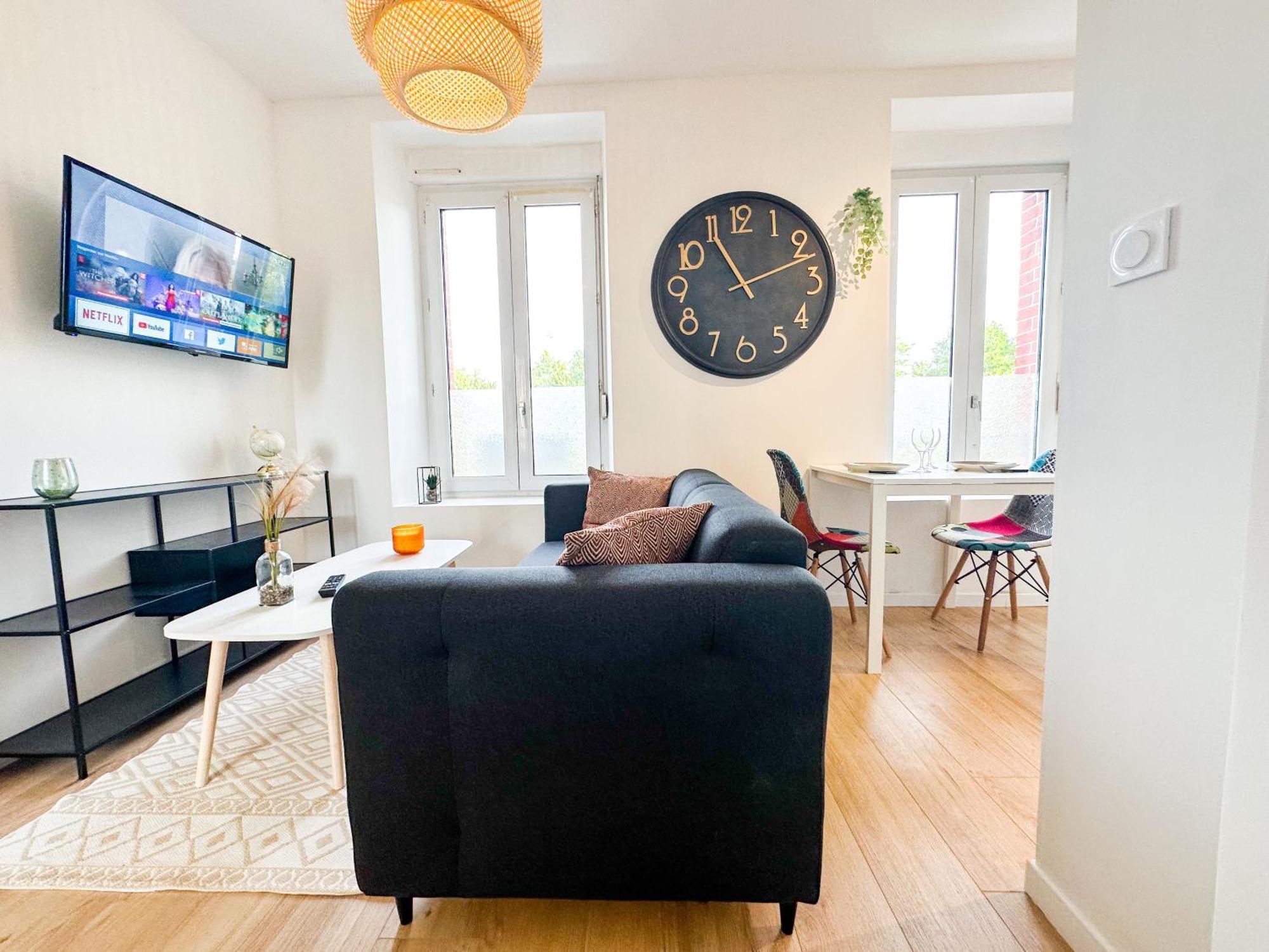 New: Agreable & Lumineux *Gare* Apartment Guingamp Exterior photo