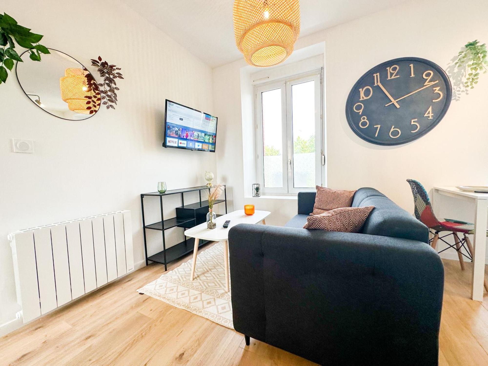 New: Agreable & Lumineux *Gare* Apartment Guingamp Exterior photo
